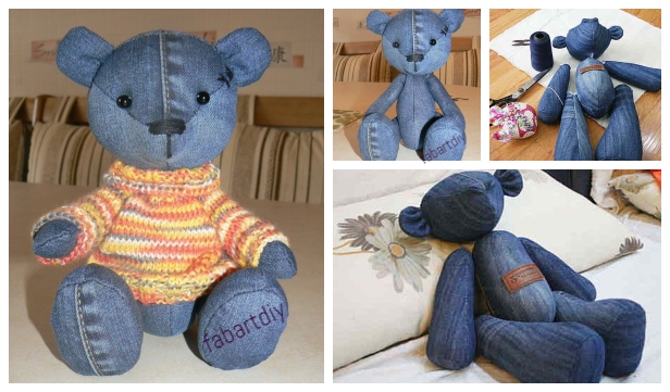 Free teddy bear sewing patterns printable